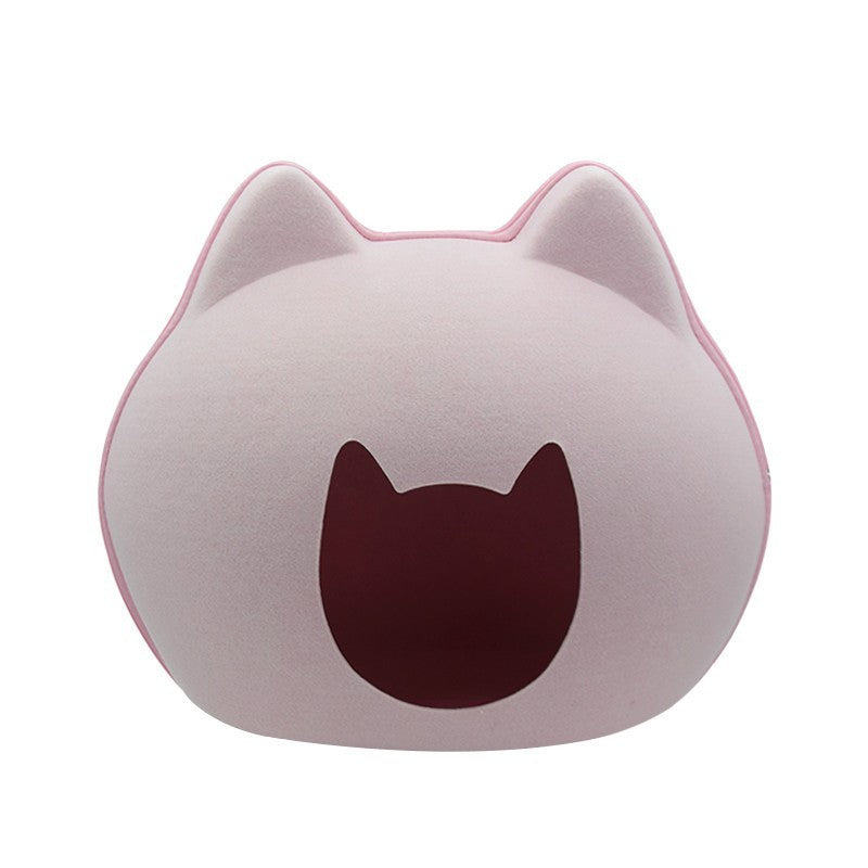 Enclosed Cat Litter House & Bed