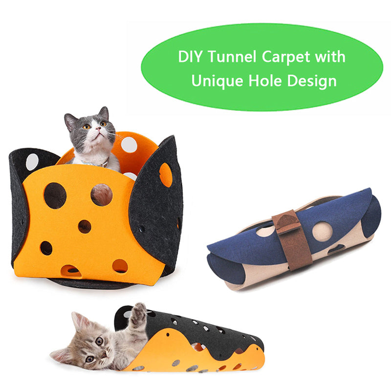 Collapsible Cat Tunnel & Playhouse
