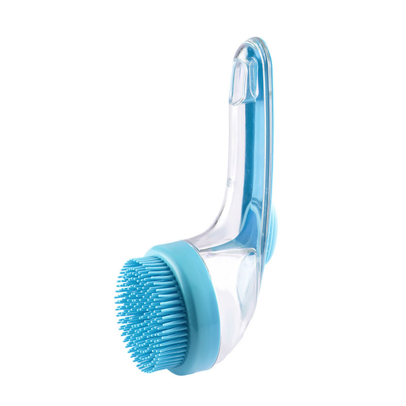 Long-Handle Pet Bath & Grooming Brush