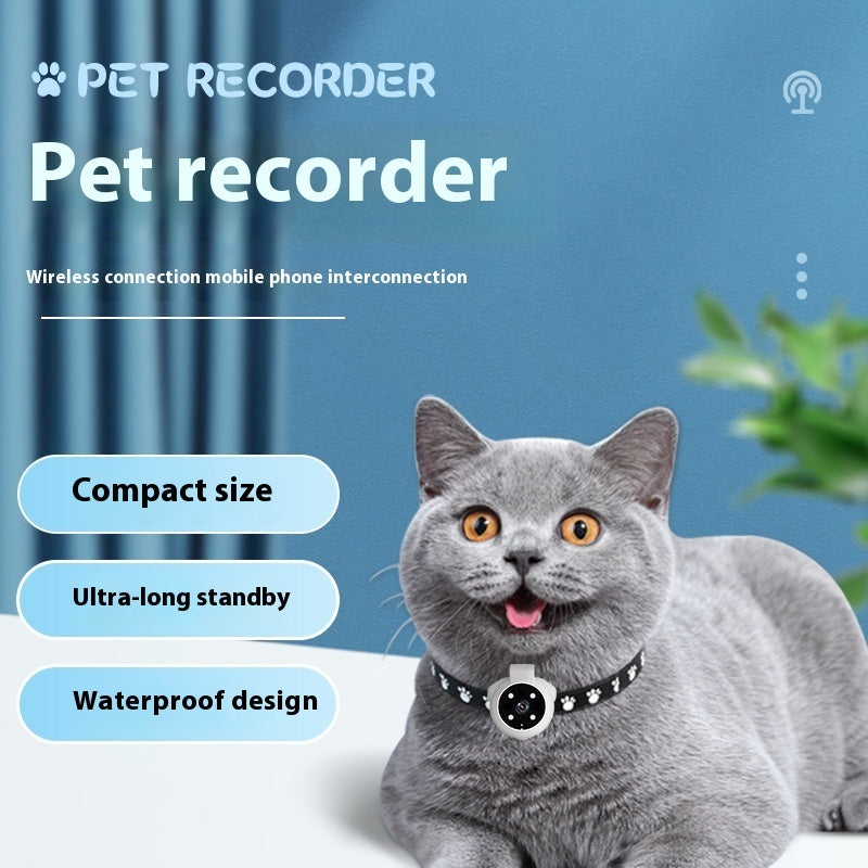 Pet Tracker & Video Camera Collar