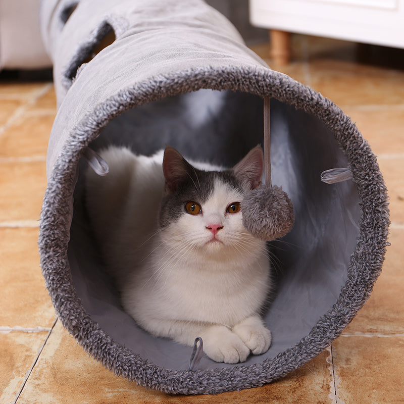 Interactive Cat Tunnel Toy