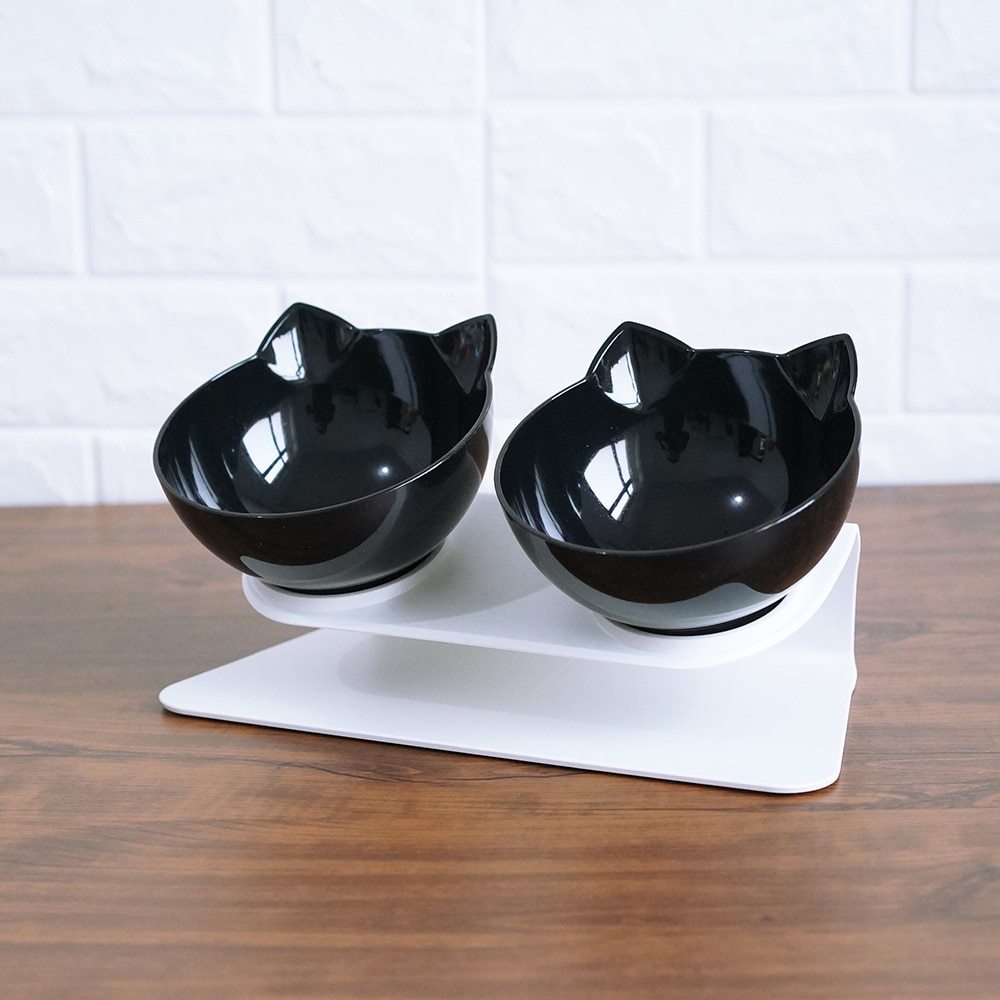 Double Cat Bowl – Ergonomic Feeding