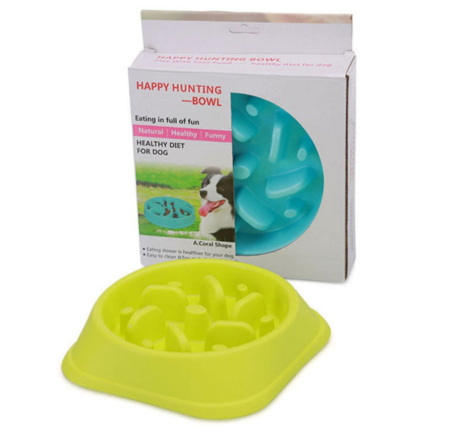 Anti-Choke Dog Bowl – Healthy Feeder