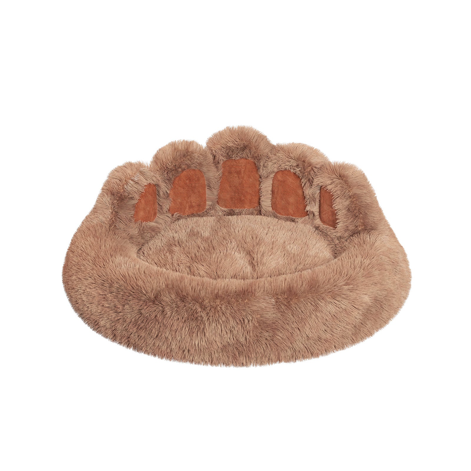 Plush Bear Paw Pet Bed