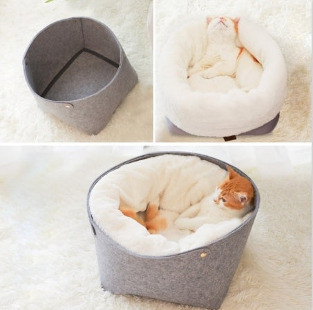 Cozy Plush Pet Bed