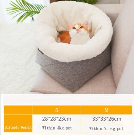 Cozy Plush Pet Bed