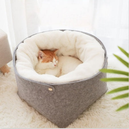 Cozy Plush Pet Bed
