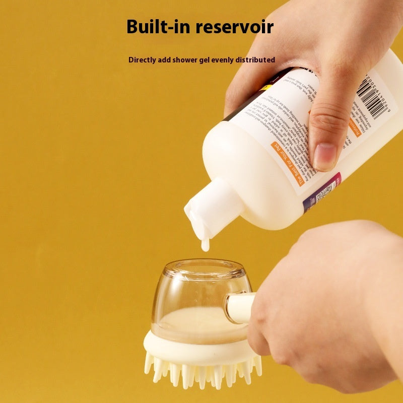 3-in-1 Pet Bath & Grooming Brush