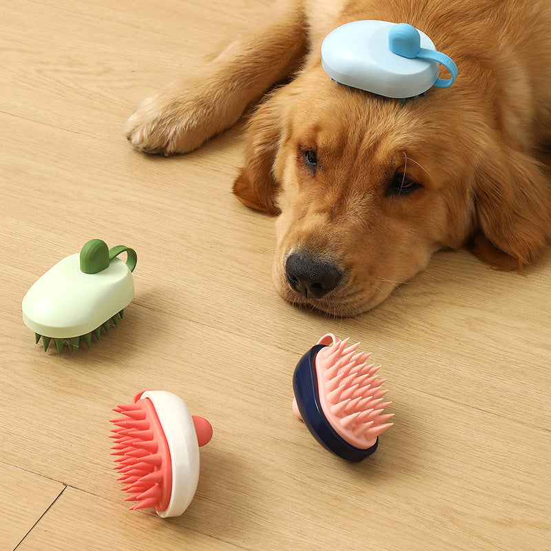 Silicone Pet Bath & Massage Brush