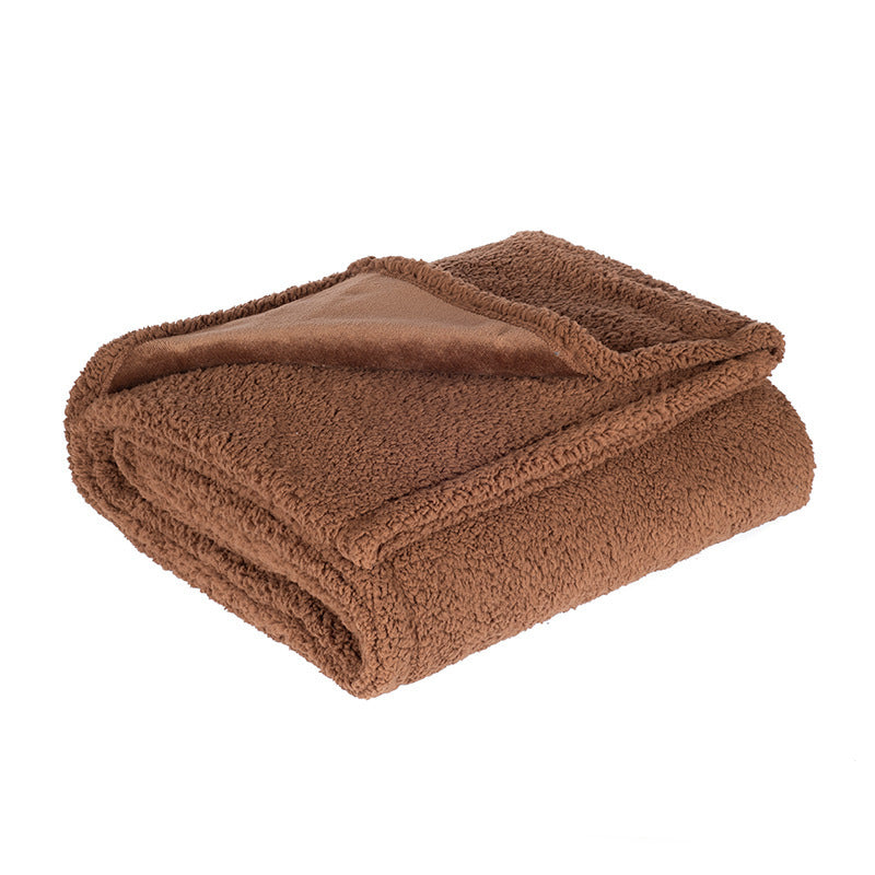 Sherpa Flannel Pet Blanket