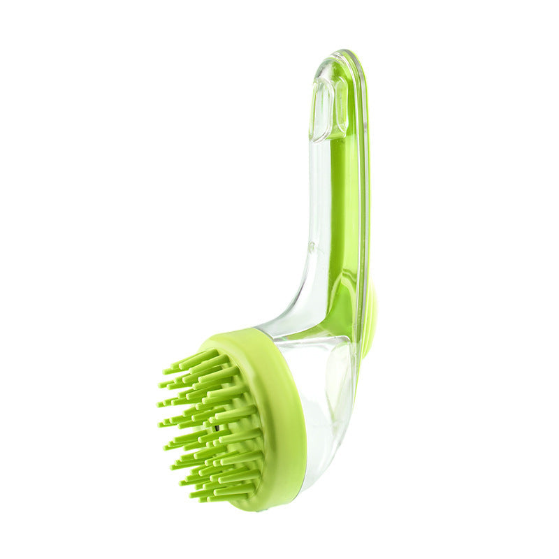 Long-Handle Pet Bath & Grooming Brush