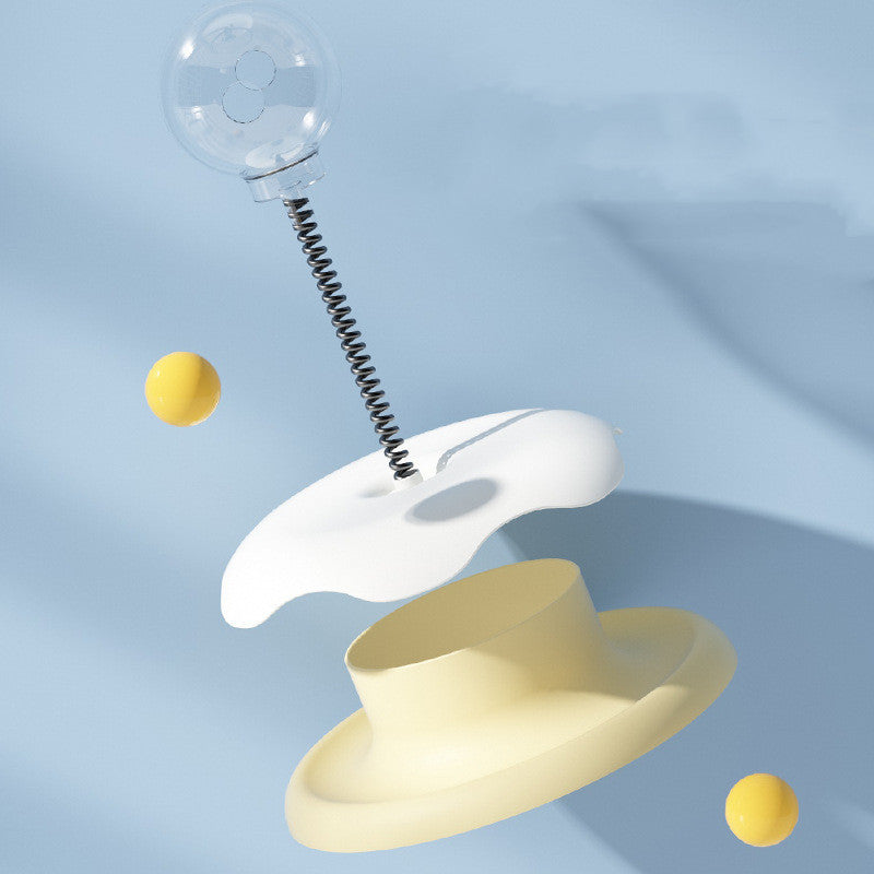 2-in-1 Cat Treat & Toy Turntable