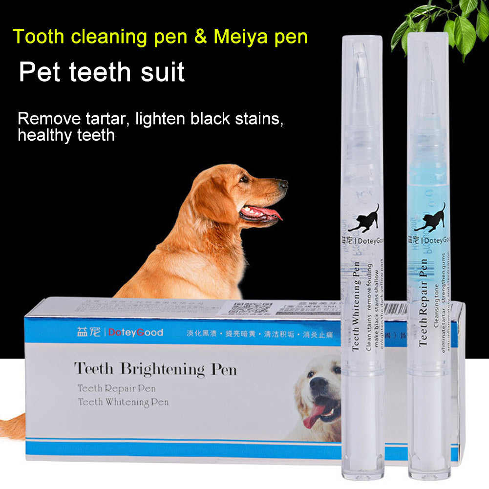 Pet Dental Care Kit - Dog Cat Teeth Cleaning