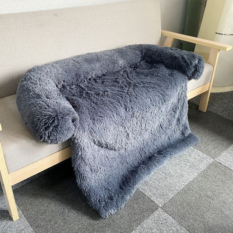 Plush Washable Pet Kennel with Blanket