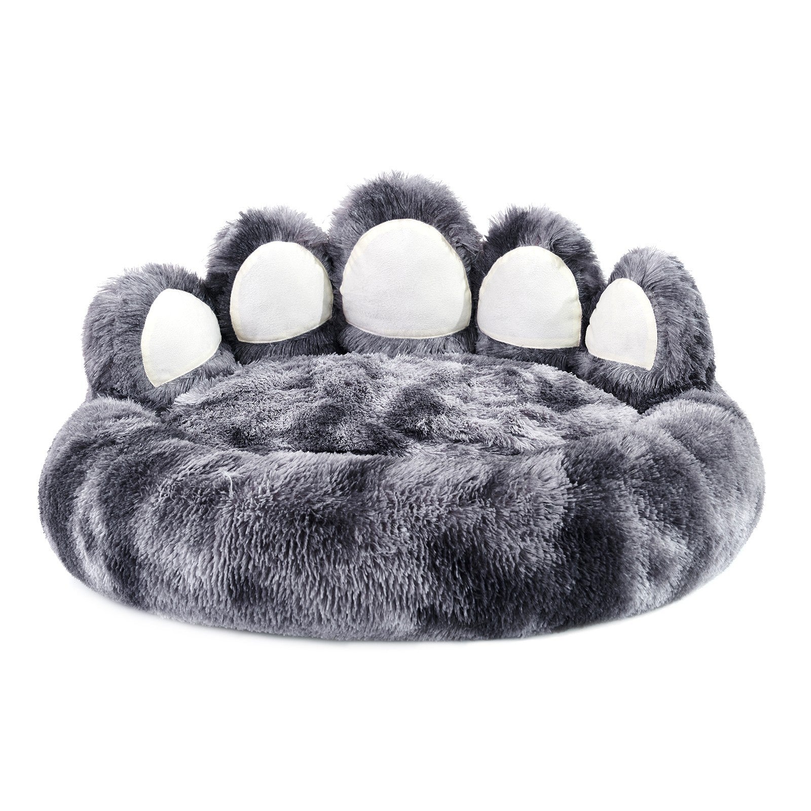 Plush Bear Paw Pet Bed