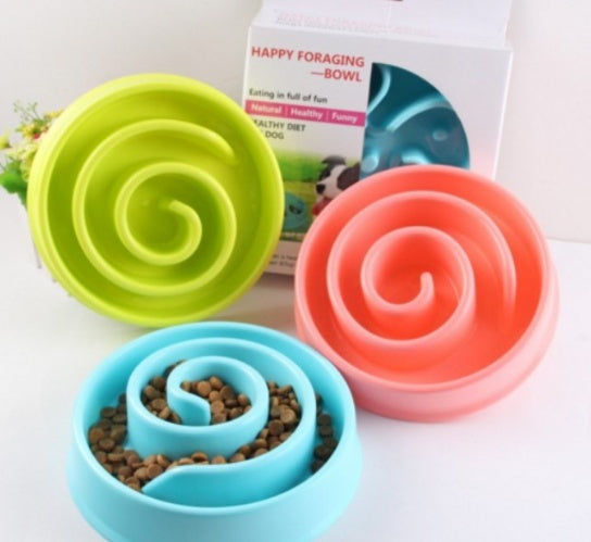 Anti-Choke Dog Bowl – Healthy Feeder