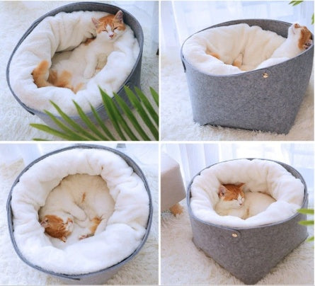 Cozy Plush Pet Bed