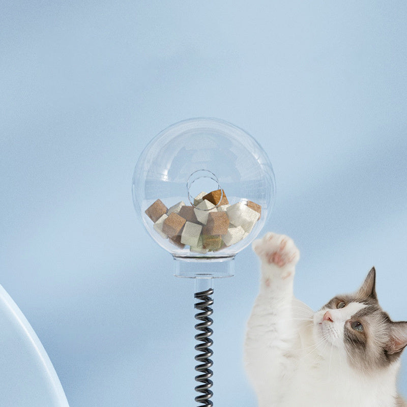 2-in-1 Cat Treat & Toy Turntable