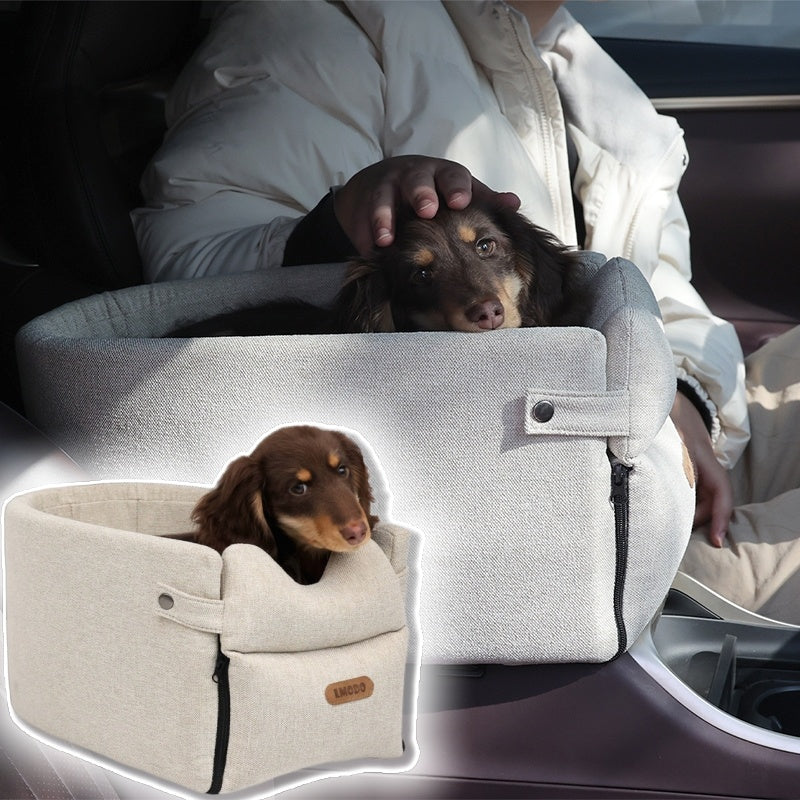 Portable Dog & Cat Car Seat Bed