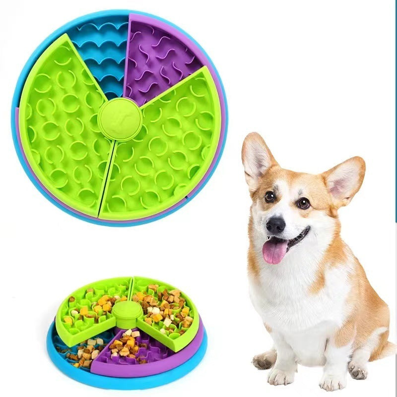 Slow-Feed Puzzle Bowl for Pets
