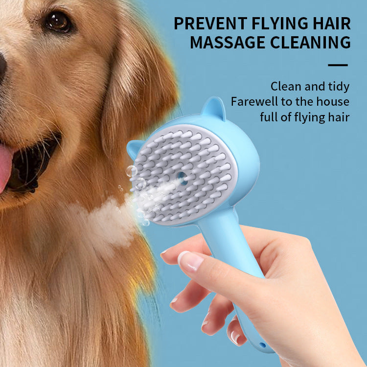 Self-Cleaning Pet Grooming Brush