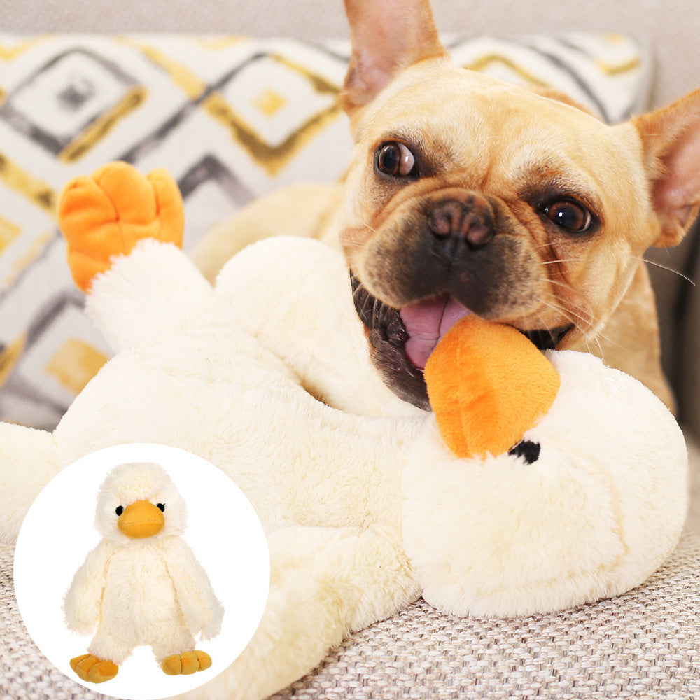 Plush Chew & Cuddle Dog Toy