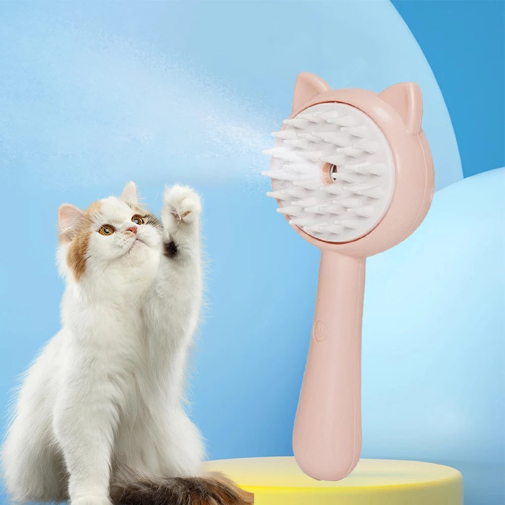 Self-Cleaning Pet Grooming Brush