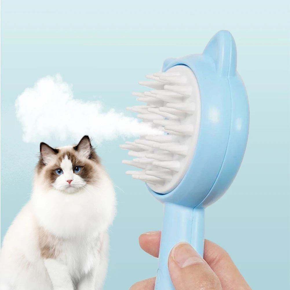 Self-Cleaning Pet Grooming Brush