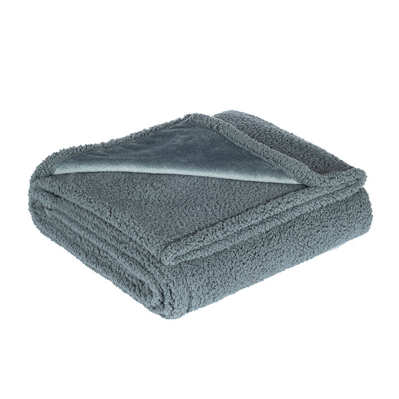 Sherpa Flannel Pet Blanket