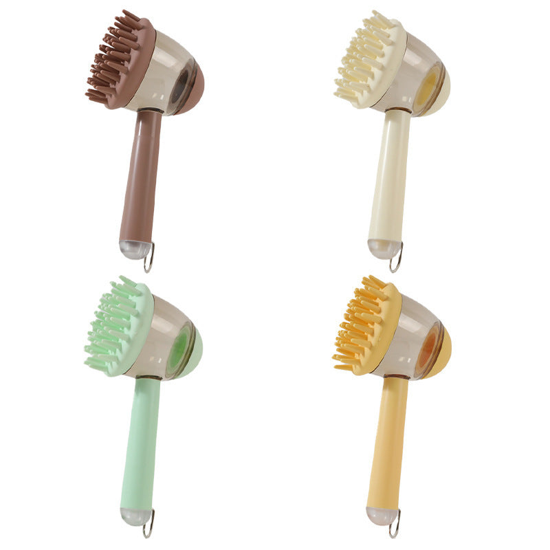3-in-1 Pet Bath & Grooming Brush