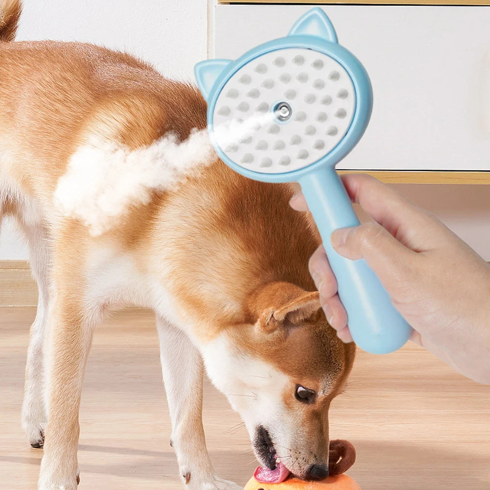 Self-Cleaning Pet Grooming Brush