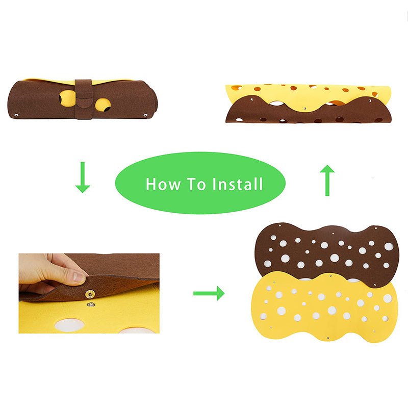 Collapsible Cat Tunnel & Playhouse