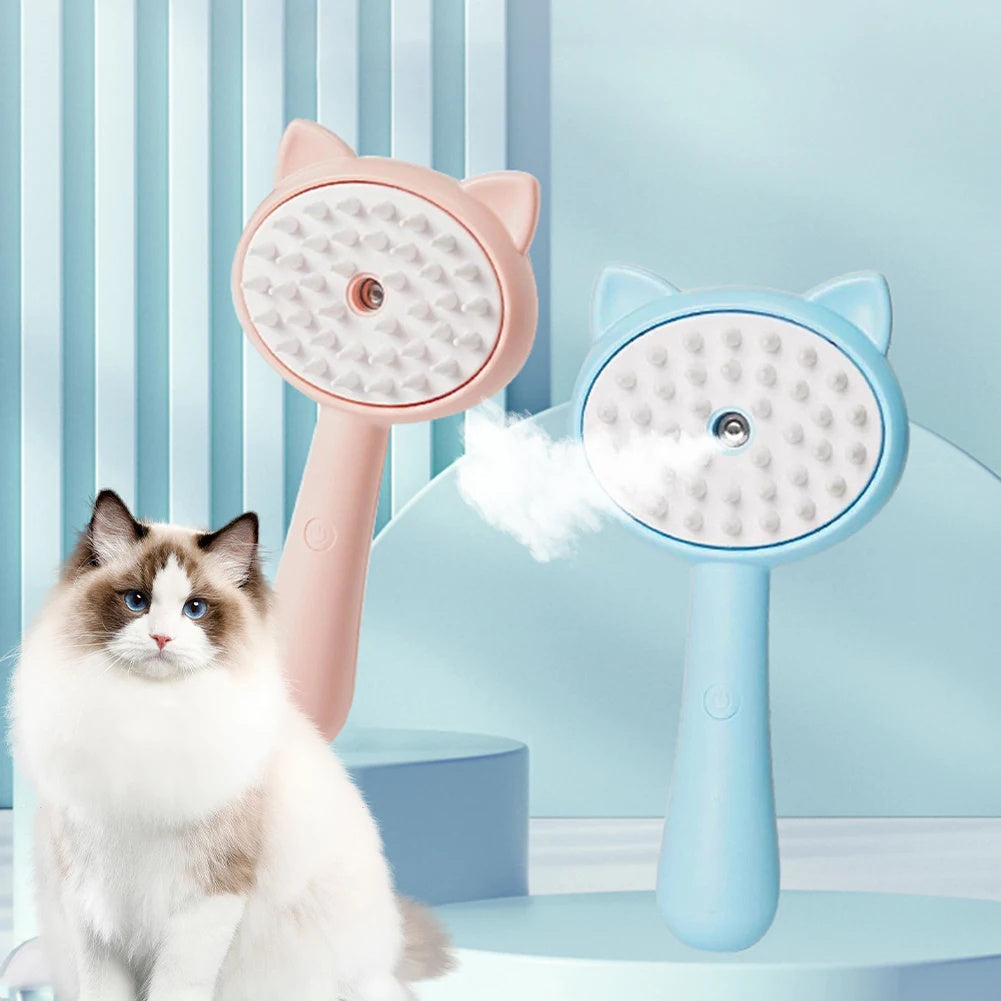 Self-Cleaning Pet Grooming Brush